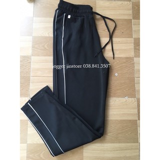 QUẦN JOGGER 2 SỌC NHUYỄN ỐNG SUÔNG BASSIC UNISEX