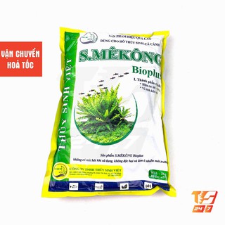 Phân Nền Hồ Cá Thủy Sinh Mekong 2kg - Đất Nền Trồng Cây Thủy Sinh S.MÊKÔNG Bioplus