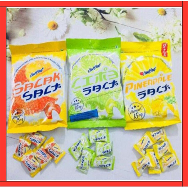 [Mã 267FMCGSALE giảm 8% đơn 500K] Kẹo Chanh/ Thơm / Mây Muối Bổ Sung vitamin C Thái Lan 120g🇹🇭 | BigBuy360 - bigbuy360.vn