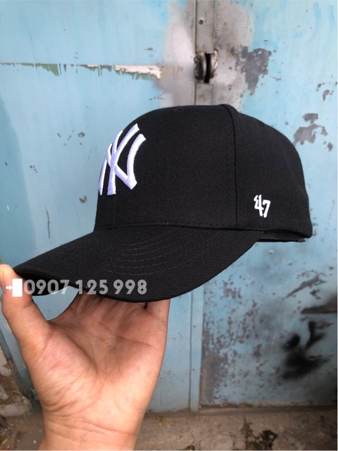 Nón kết thêu logo NY-47