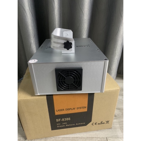 Đèn Laser SF 8386 Chiếu Hình Hiệu Ứng Ảo Cho Phòng karaoke và phòng bay( Đèn bay phòng)