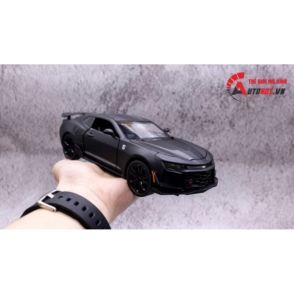 MÔ HÌNH XE CHEVROLET CAMARO BLACK 1:24 CHE ZHI 7387