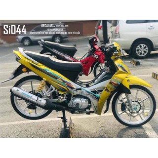 Tem Rời SIRIUS bạc vàng MST044
