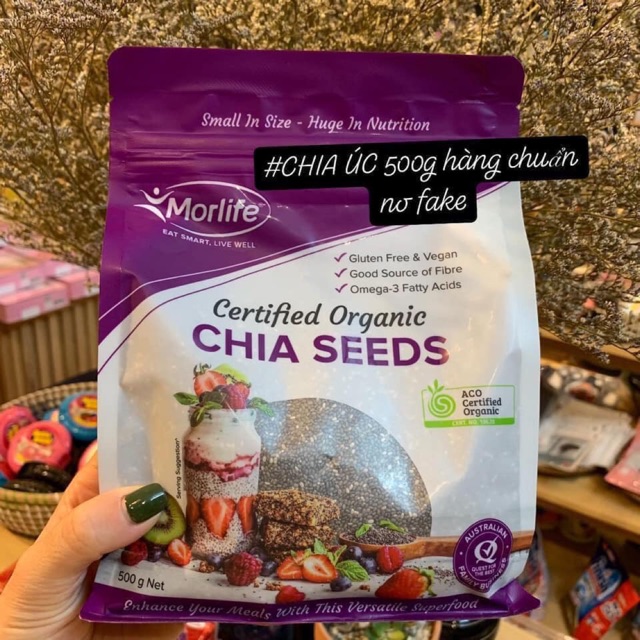 Hạt CHIA SEEDS Úc đen