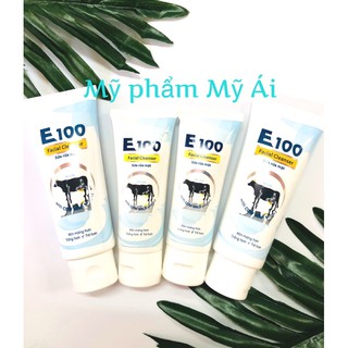 Sữa rửa mặt E100 Sữa bò tươi 50ml/80ml