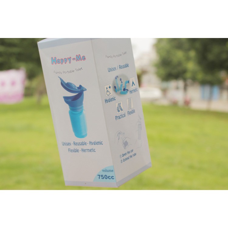 Bô đi tiểu khẩn cấp dành cho người lớn bồn tiểu di động có thể co giãn