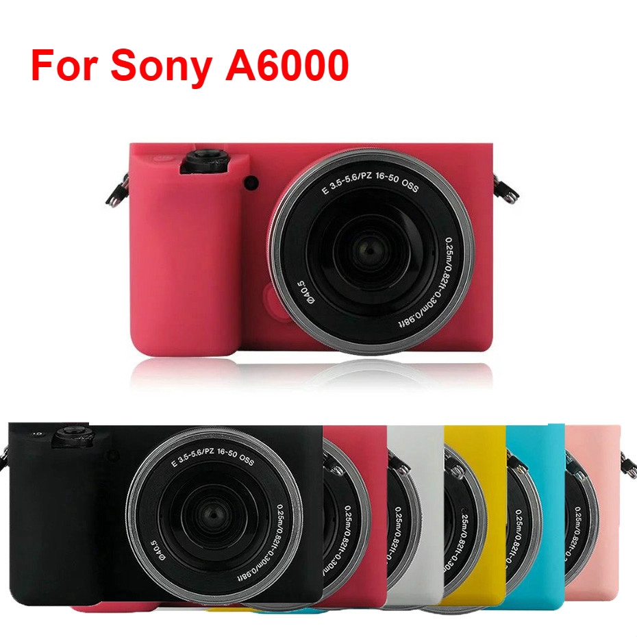 Vỏ ốp silicon mềm bảo vệ máy ảnh Sony A6000