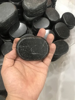 Đá nóng massa body (bầu dục trung)