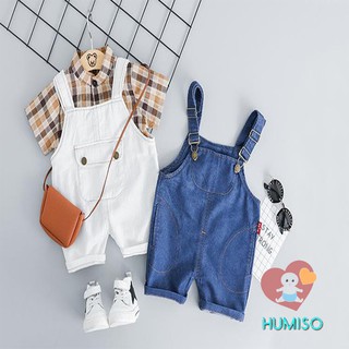 Sét  Yếm bò + Áo  sơ mi Việt  Nam Xuất Khẩu cho  bé trai 5 - 15 kg  - KIDS YB01