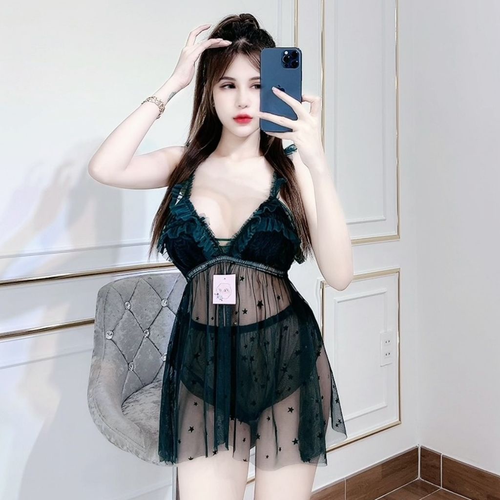 Váy ngủ sexy MIKY Đầm ngủ sexy  Dáng Siêu Xinh &lt; 60KG
