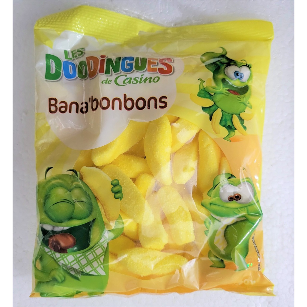 [Túi 250g] KẸO DẺO HƯƠNG CHUỐI [France] CSN Jelly Candy Banana Flavour
