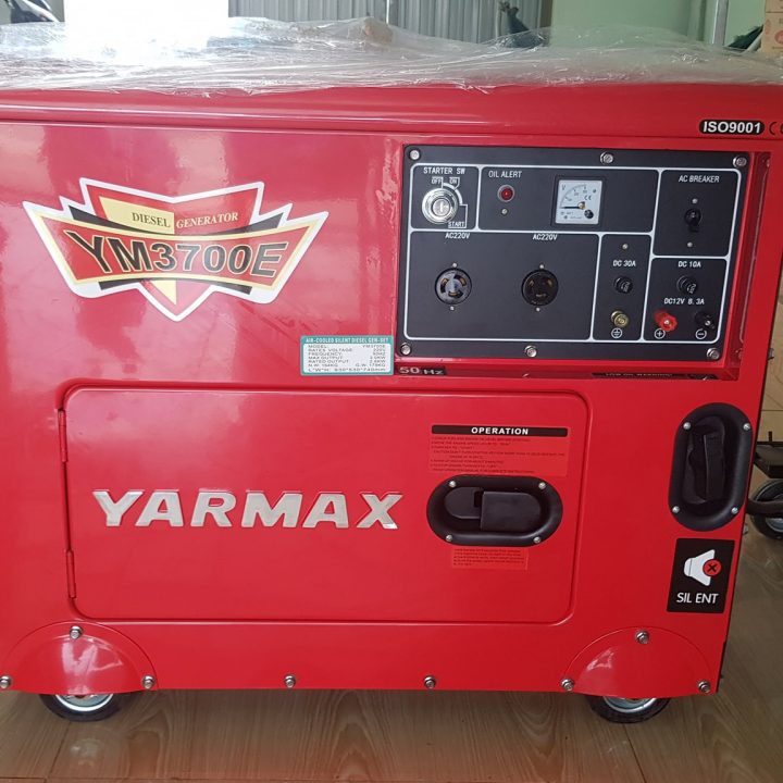 Máy Phát Điện Chạy Dầu 3Kw Yarmax YM3700E