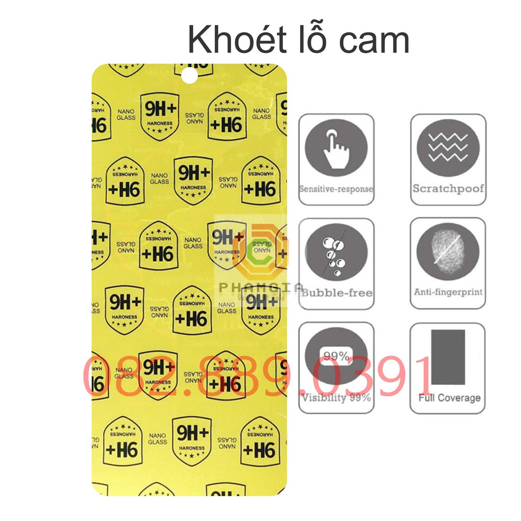 Dán cường lực Samsung M51 dẻo nano trong/ nhám chống vân tay/ bảo vệ mắt