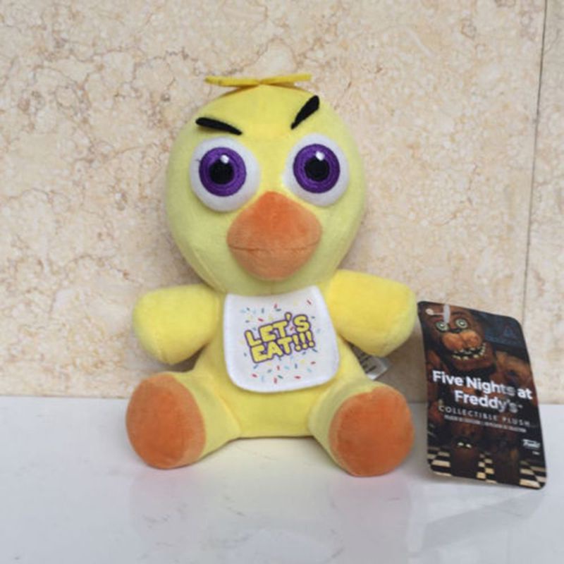 Five Nights at Freddy's Chica Bonnie Foxy Plush Doll Soft  Toy Kids Gift 18-25cm