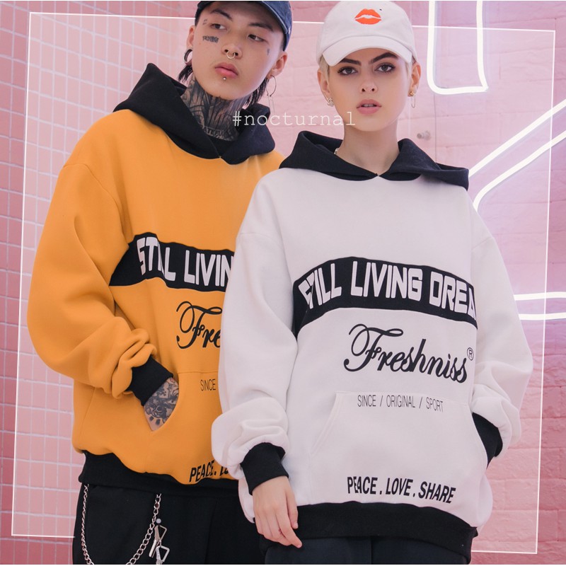 Áo Hoodie Still Living Dream Nocturnal Nam Nữ Cặp Đôi Unisex Phong Cách Dạo Phố Sài Gòn Ulzzang 2021 | BigBuy360 - bigbuy360.vn