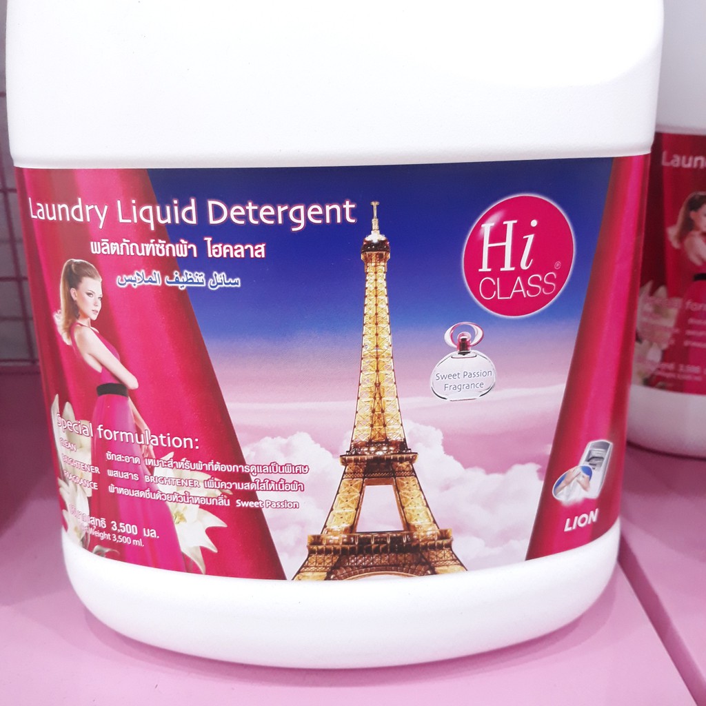 Nước giặt Hi Class thái can 3500ml