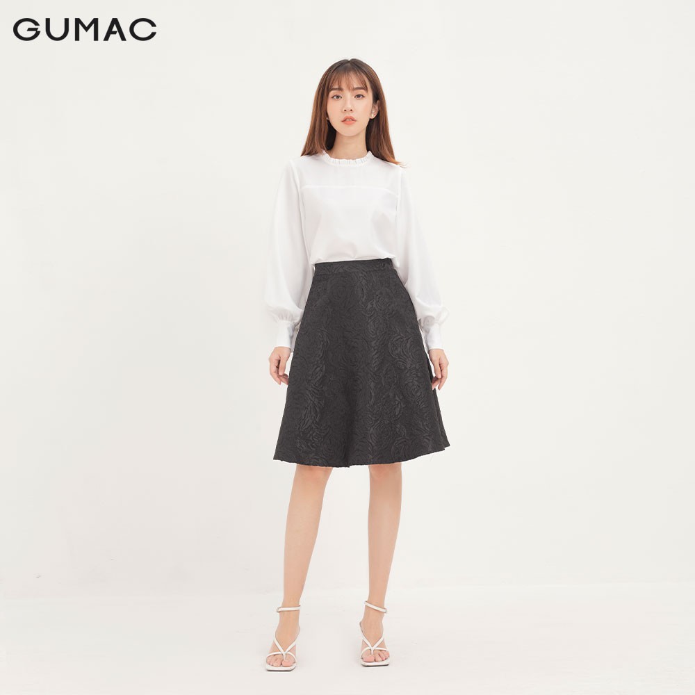 Áo sơ mi nhún cổ AA12149 GUMAC