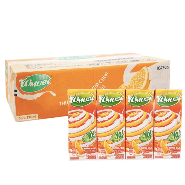 Thùng Sữa Chua Yomost 170mlx48 hộp