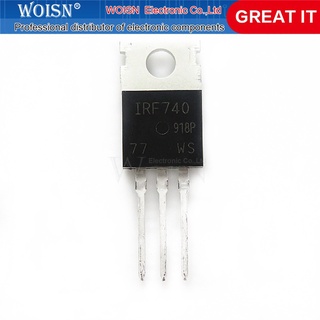 Set 10 Linh Kiện Bán Dẫn Mới Irf740Pbf Irf740 To-220 400v 10a