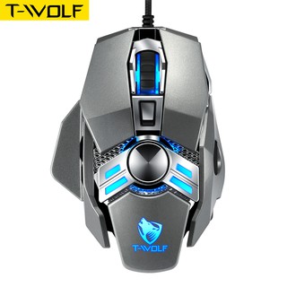 CHUỘT DÂY MOUSE T-WOLF V10 GAME LED USB