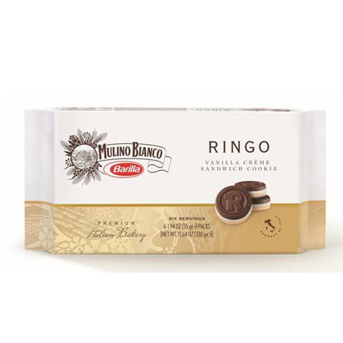 Bánh quy nhân kem Mulino Bianco Ringo – gói 330g