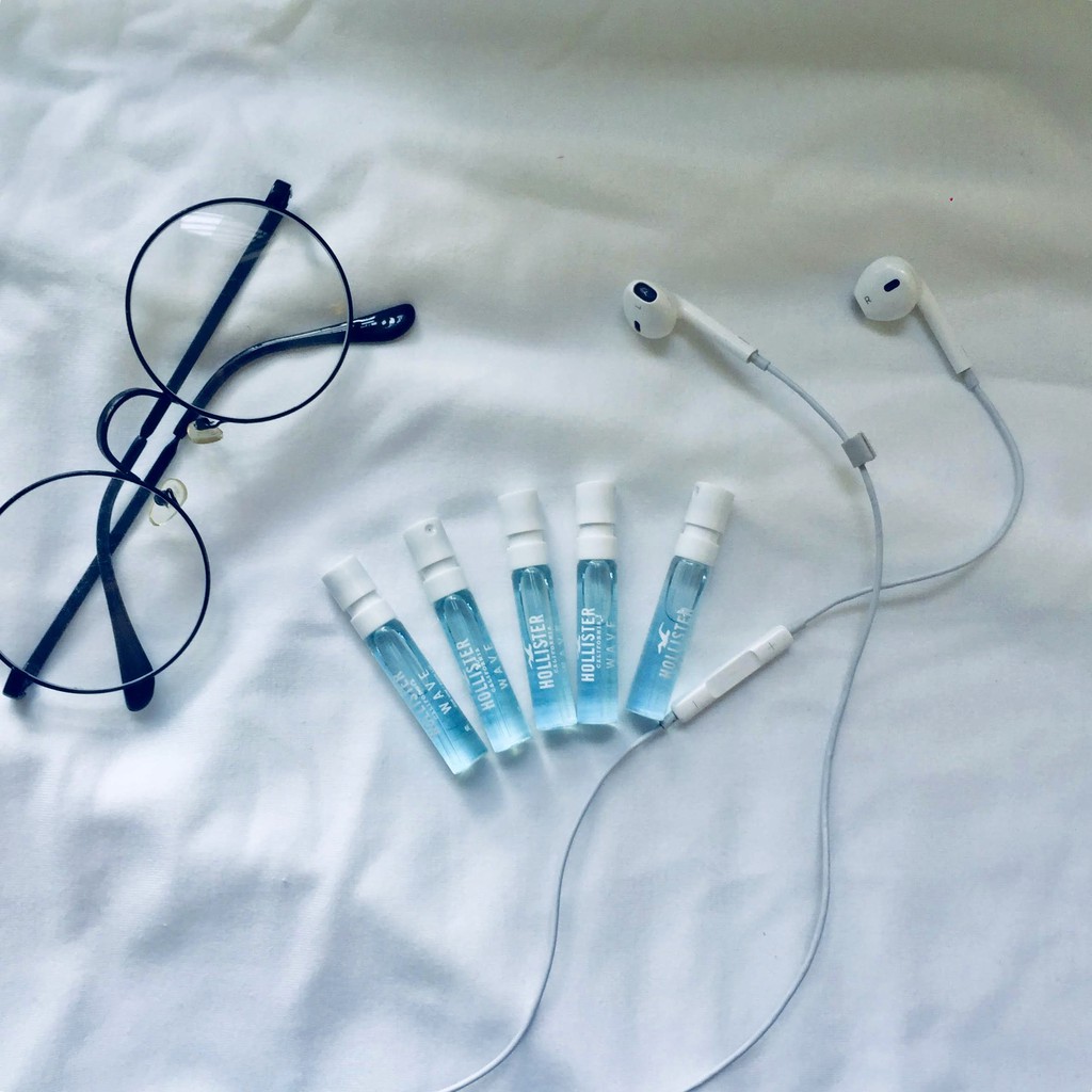 COMBO 5 lọ nước hoa mini Hollister California Wave for him 2ml