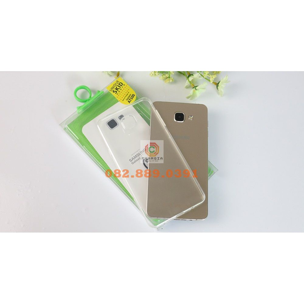 Ốp lưng Samsung Galaxy A7 2016 dẻo trong cao cấp