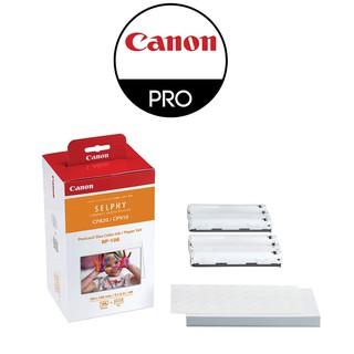 Giấy in Canon RP108 Dùng Cho Máy Cp1000 - Cp1300 - Cp1500 Chuyên in Mã QR Ngân Hàng - Ảnh Thẻ - Ảnh Đẹp .