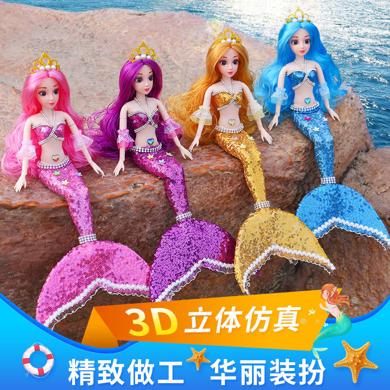 Búp bê công chúa tiên cá Barbie xinh xắn đáng yêu