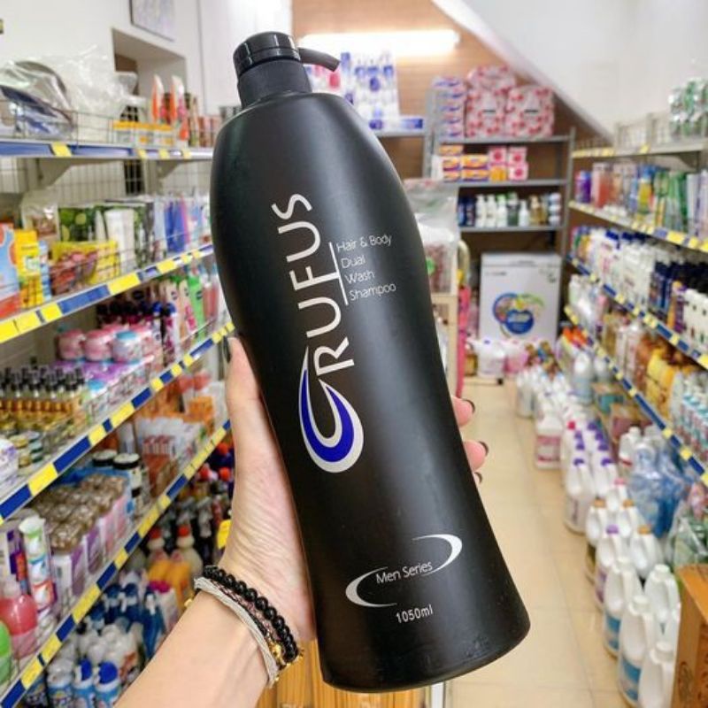 Sữa Tắm Gội Toàn Thân Nam RUFUS 1050Ml Malaysia