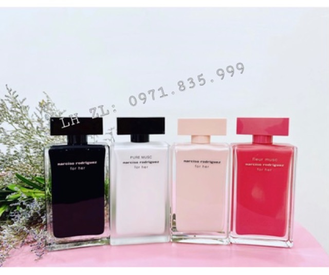 Nước Hoa Narciso For Her_Narciso EDT 50ml-100ml Nước Hoa Nữ Chính Hãng