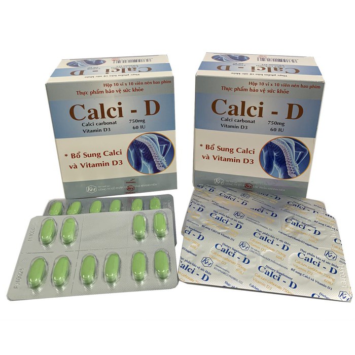 CALCI - D  KH- Bổ sung calci 5/24