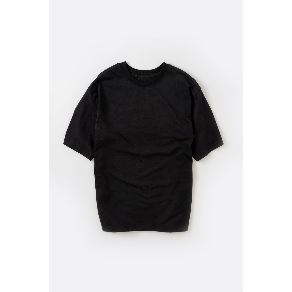 Áo THUN trơn 2 màu đen trắng phông unisex vải COTTON giữ form, chống nhăn, áo đôi basic