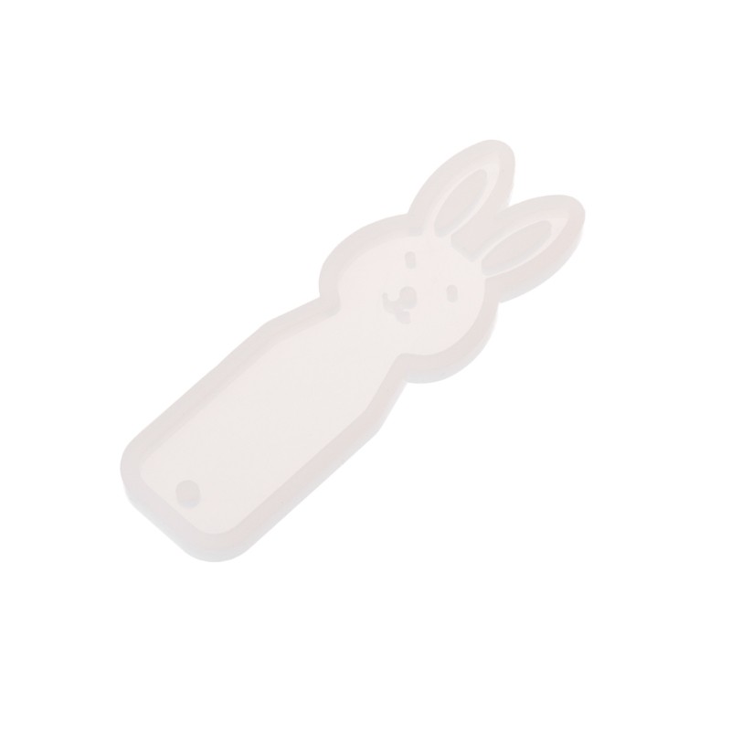 Khuôn silicon làm đồ trang sức đa năng hình con thỏ xinh xắn