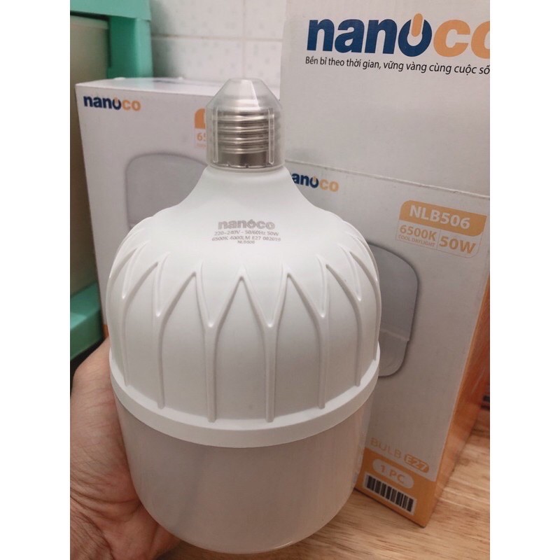 bóng led BULB trụ 50w nanoco
