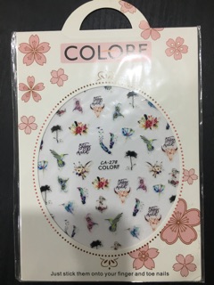 Sticker Dán Móng 3D ( phân loại hàng xem mẫu)