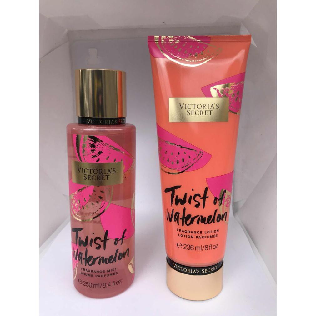 Xịt Thơm Body Victoria’s Secret Twist Of Watermelon (30ml-50ml-100ml) | Thế Giới Skin Care