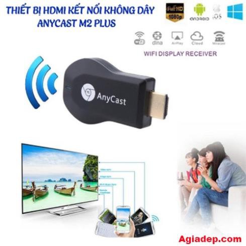 [ Thiết bị kết nối điện thoại với màn hình TV tivi ( HDMI không dây wireless ) Anycast - Xịn của Agiadep.com_ltn56