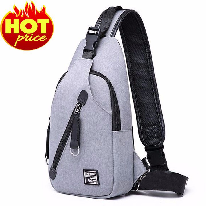 Túi đeo chéo 1 QUAI thể thao du lịch MỖ giữa