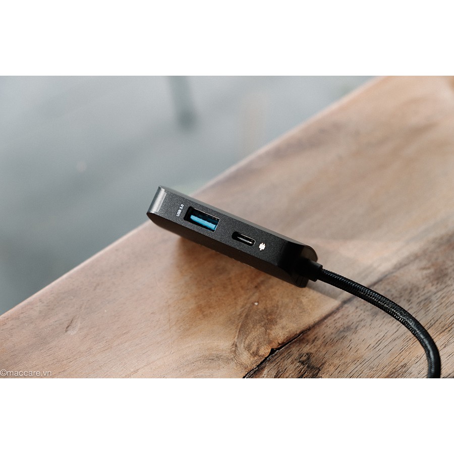 Hub Mazer 4in1: HDMI, VGA, USB, USB-C Power Delivery