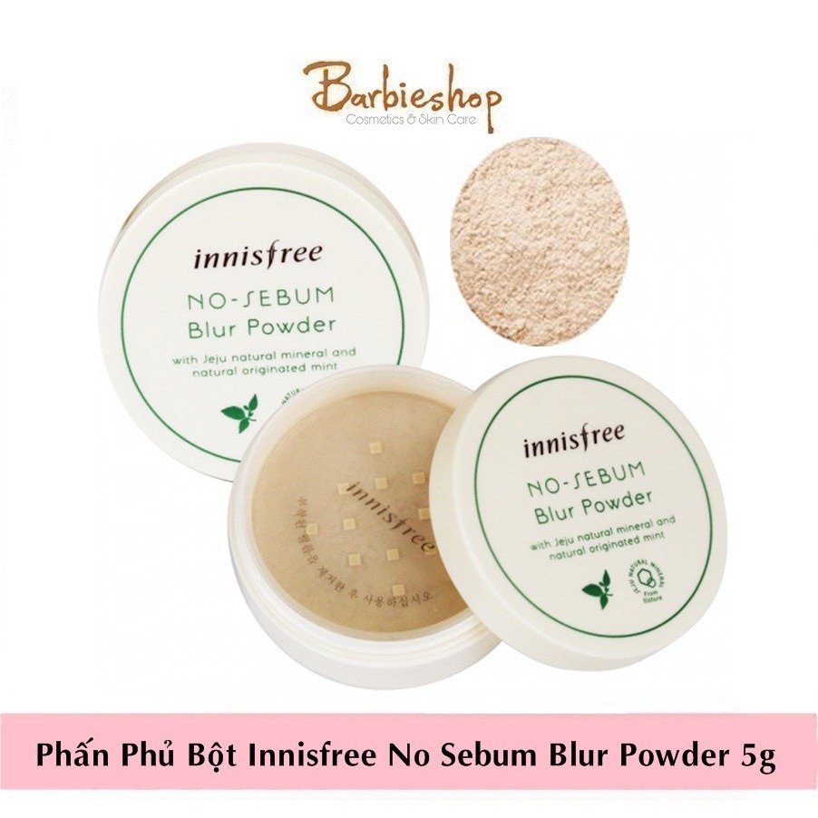 Phấn Phủ Bột Innisfree No Sebum Blur Powder 9g