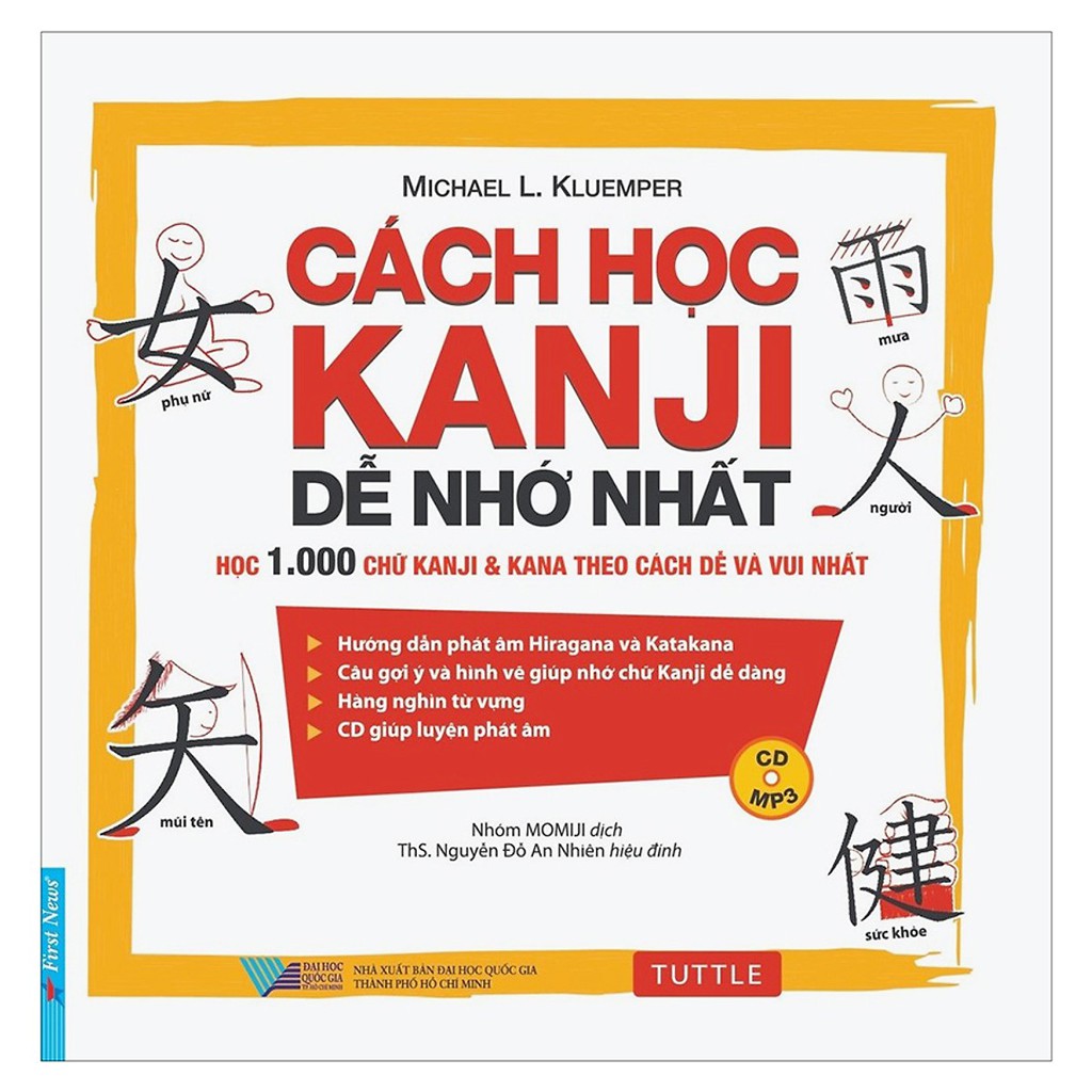 Sách - Cách học kanji dễ nhớ nhất