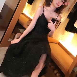 Đầm Lụa Dây Hở Lưng Quyến Rũ