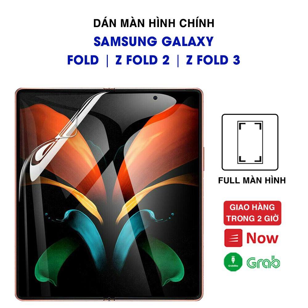 Dán màn hình chính Samsung Galaxy Z Fold 2 / Samsung Z Fold 3 PPF cao cấp dẻo trong suốt - Dán màn hình Samsung Z Fold 2