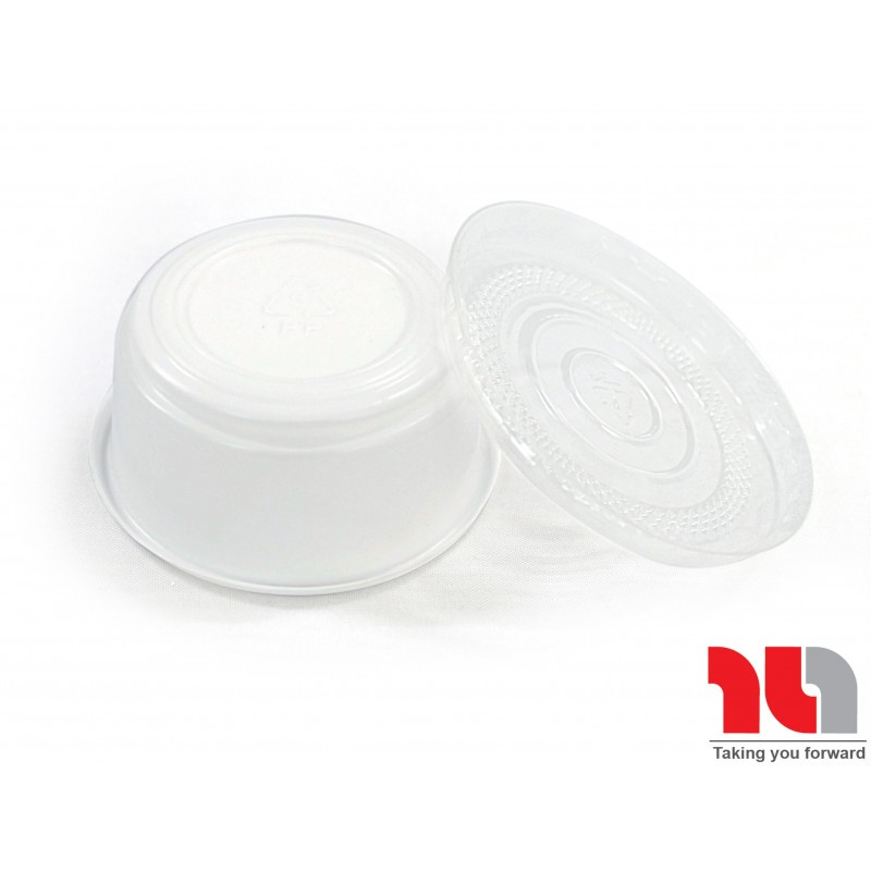 Set 50 Hũ chén tương nắp liền, Hũ nước sốt, hũ nhựa pp