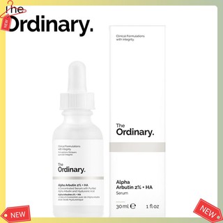 [Rẻ Nhất Shopee]Tinh Chất Trắng Da Mờ Thâm Alpha Arbutin 2% + HA 30ml The Ordinary
