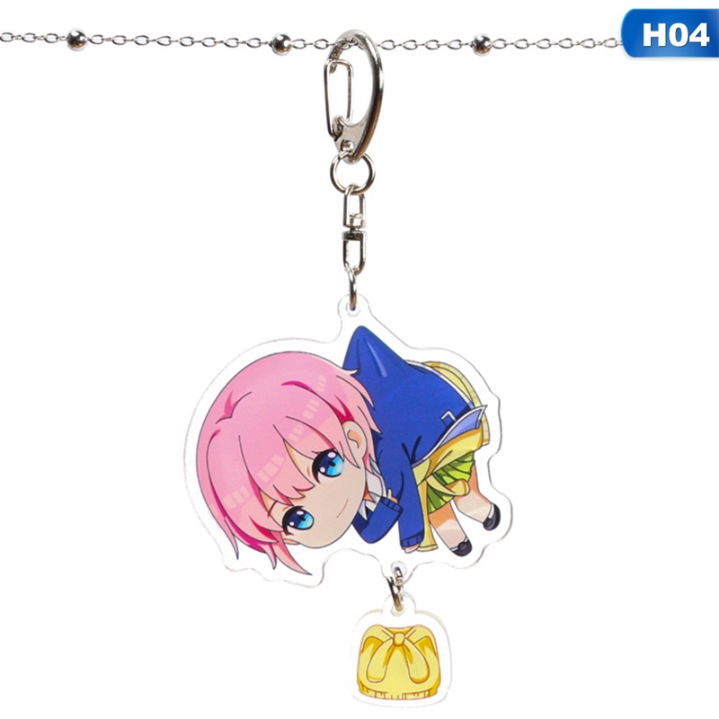 Móc khóa hình các chị em nhà Nakano Miku dễ thương tùy chọn kiểu dáng