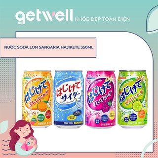 [XẢ DATE] NƯỚC SODA LON SANGARIA HAJIKETE 350ML
