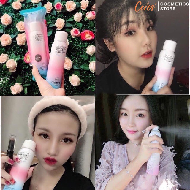 Xịt Chống Nắng Maycreate ☀️𝑭𝒓𝒆𝒆𝒔𝒉𝒊𝒑☀️ Trắng Da Nâng Tông Chống Nước 150ml | BigBuy360 - bigbuy360.vn
