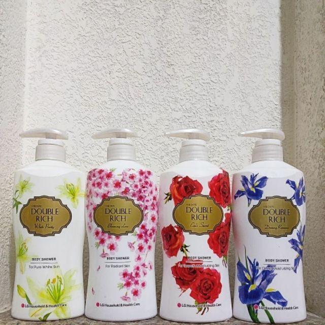 Sữa tắm DOUBLE RICH 550g White Purity